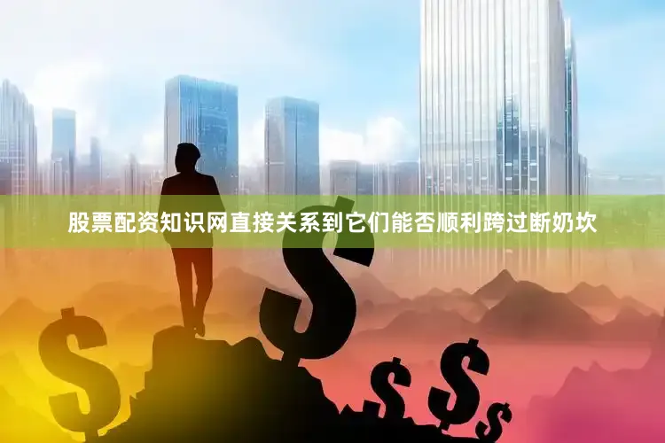 股票配资知识网直接关系到它们能否顺利跨过断奶坎
